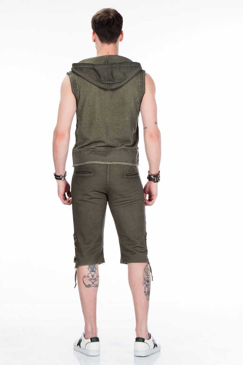 CL298 Men Sweinshirt en diseño sin mangas