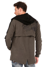 CL305 Herren SweatjackemMit Layeroptik