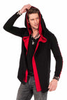 CL306 Herren Sweatjacke mit praktischer Kapuze