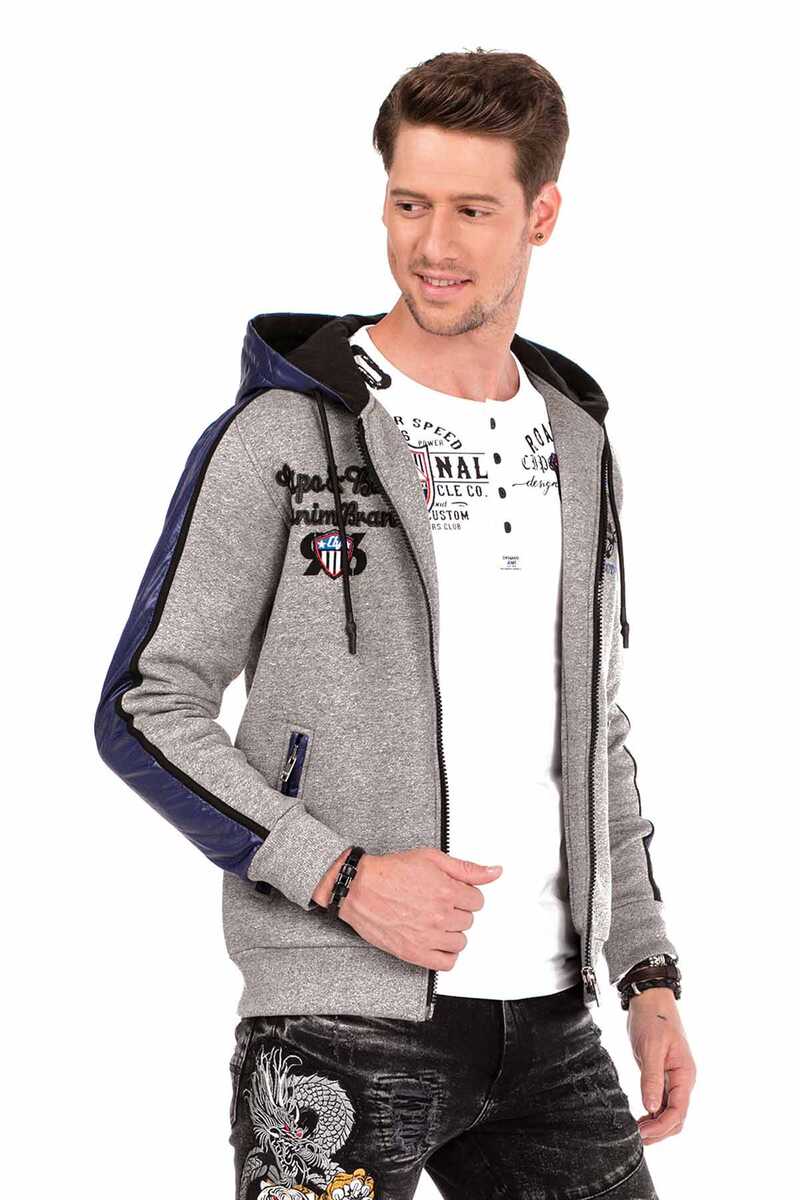 CL312 bluza męska z kapturem 