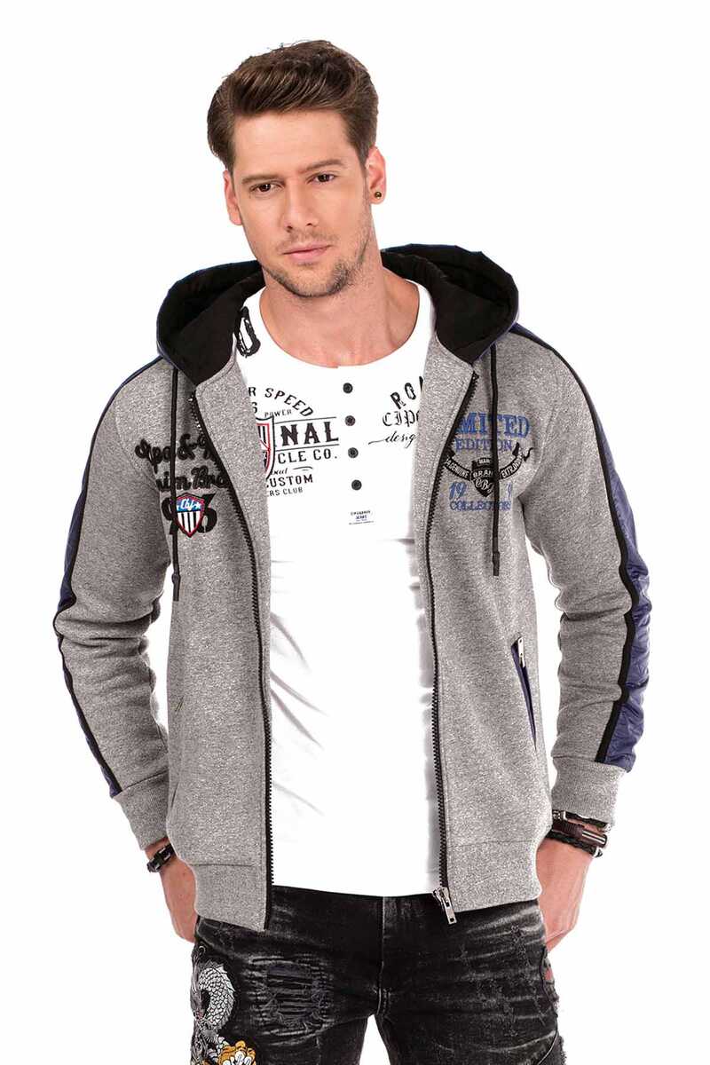 CL312 bluza męska z kapturem 