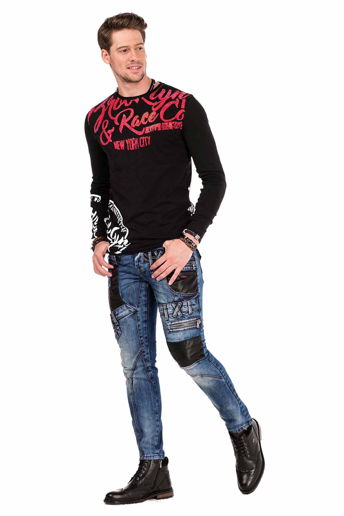 CL322 CAMISA LARGA LARGIA MENOS CON ESTRADA GEMSTONE