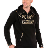 CL324 Sweatshirt à col tubulaire pour homme