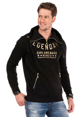 CL324 mannen sweatshirt met slangkraag