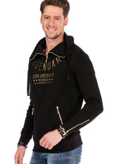 CL324 mannen sweatshirt met slangkraag