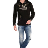 CL324 Sweatshirt à col tubulaire pour homme