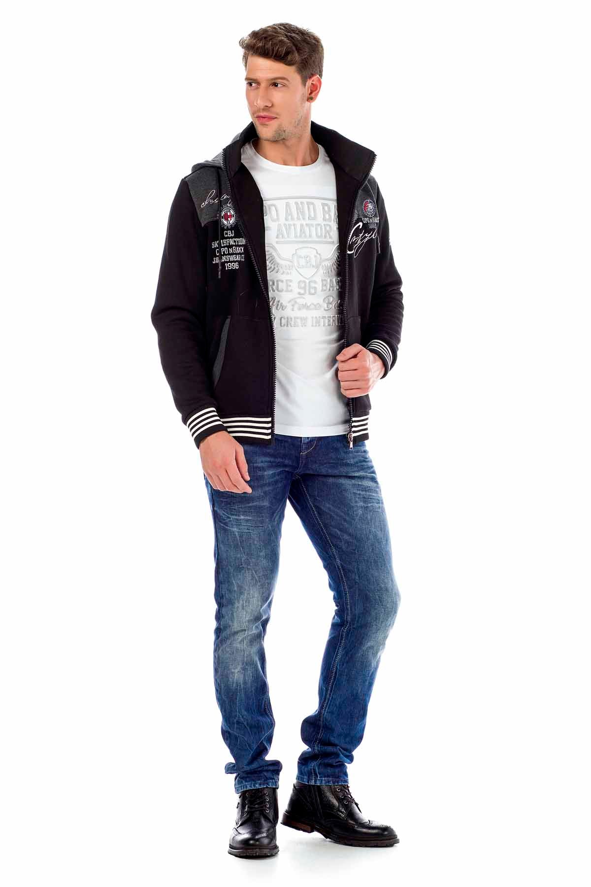 CL327 HERREN HOODIE SWEATJACKET