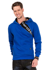 CL329 Men Hooded Sweatshirt met ritssluiting