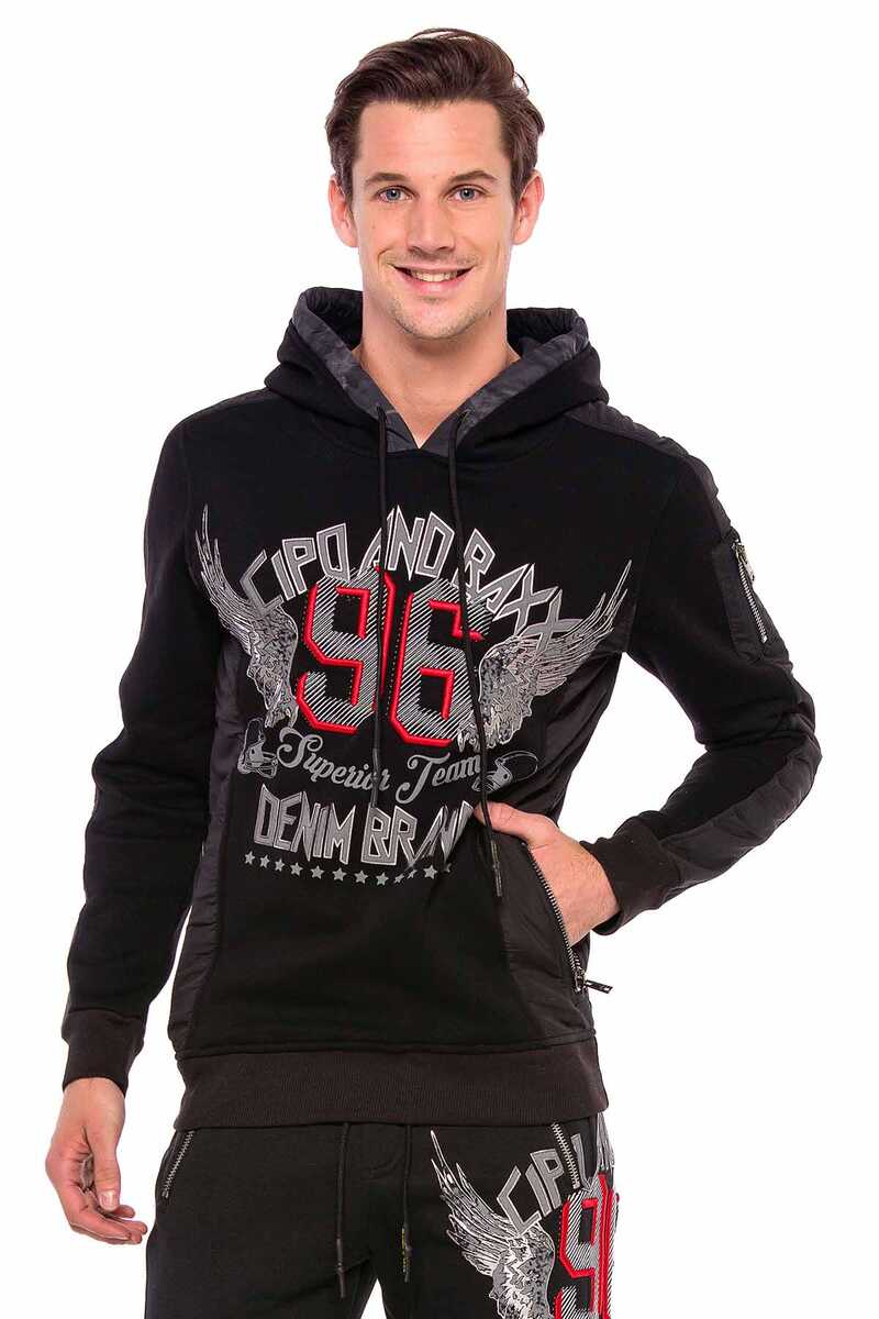 CL358 bluza męska z nadrukiem 