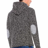 CL359 Sweat à capuche pour homme avec patchs