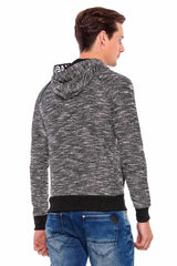 CL362 Sweat à capuche pour homme avec écusson de la marque
