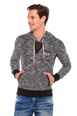 CL362 Sweat à capuche pour homme avec écusson de la marque