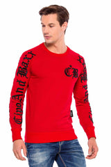 CL370 men sweatshirt with cool embroidery
