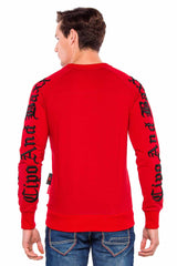 CL370 men sweatshirt with cool embroidery