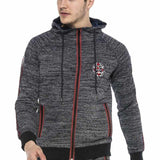 CL371 Veste de sueur pour hommes avec coutures de contraste