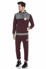 CL372 bluza męska z suwakiem 