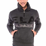 Cl385 Felpa uomo con collo alto