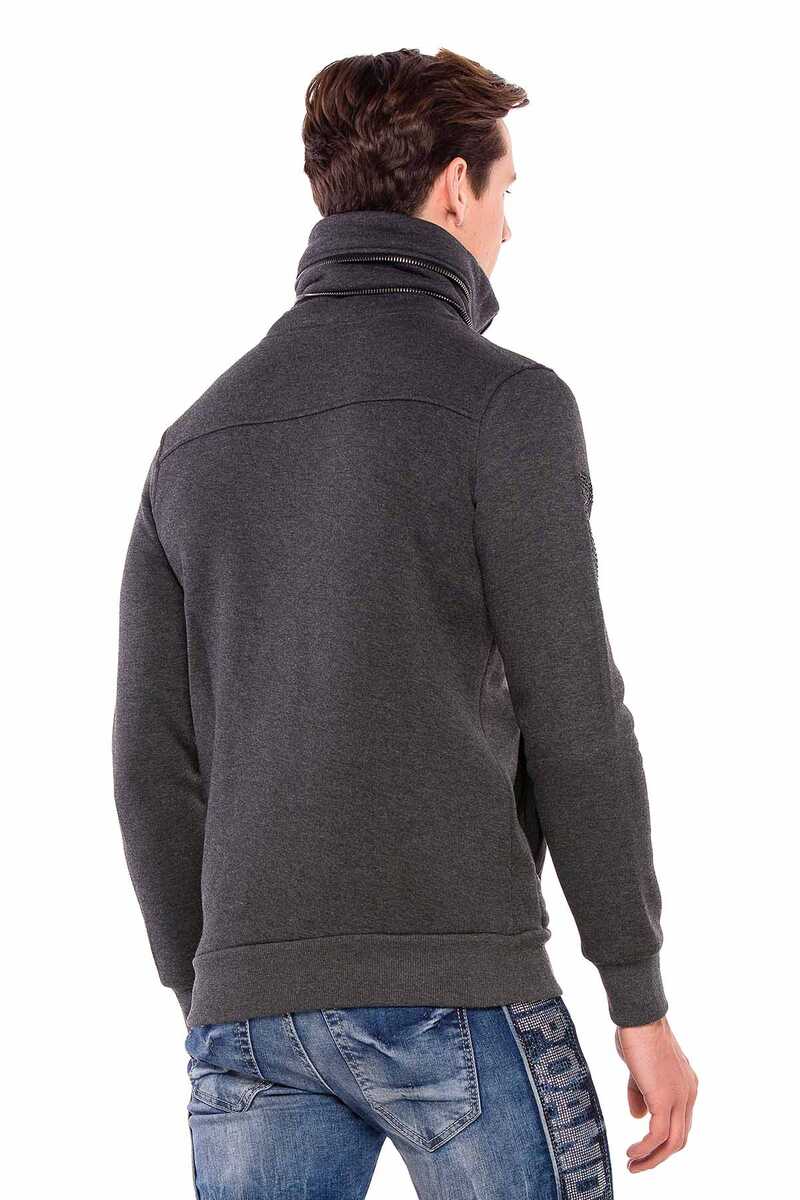 CL385 Sudadera cuello alto para hombre