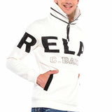 Cl385 Felpa uomo con collo alto