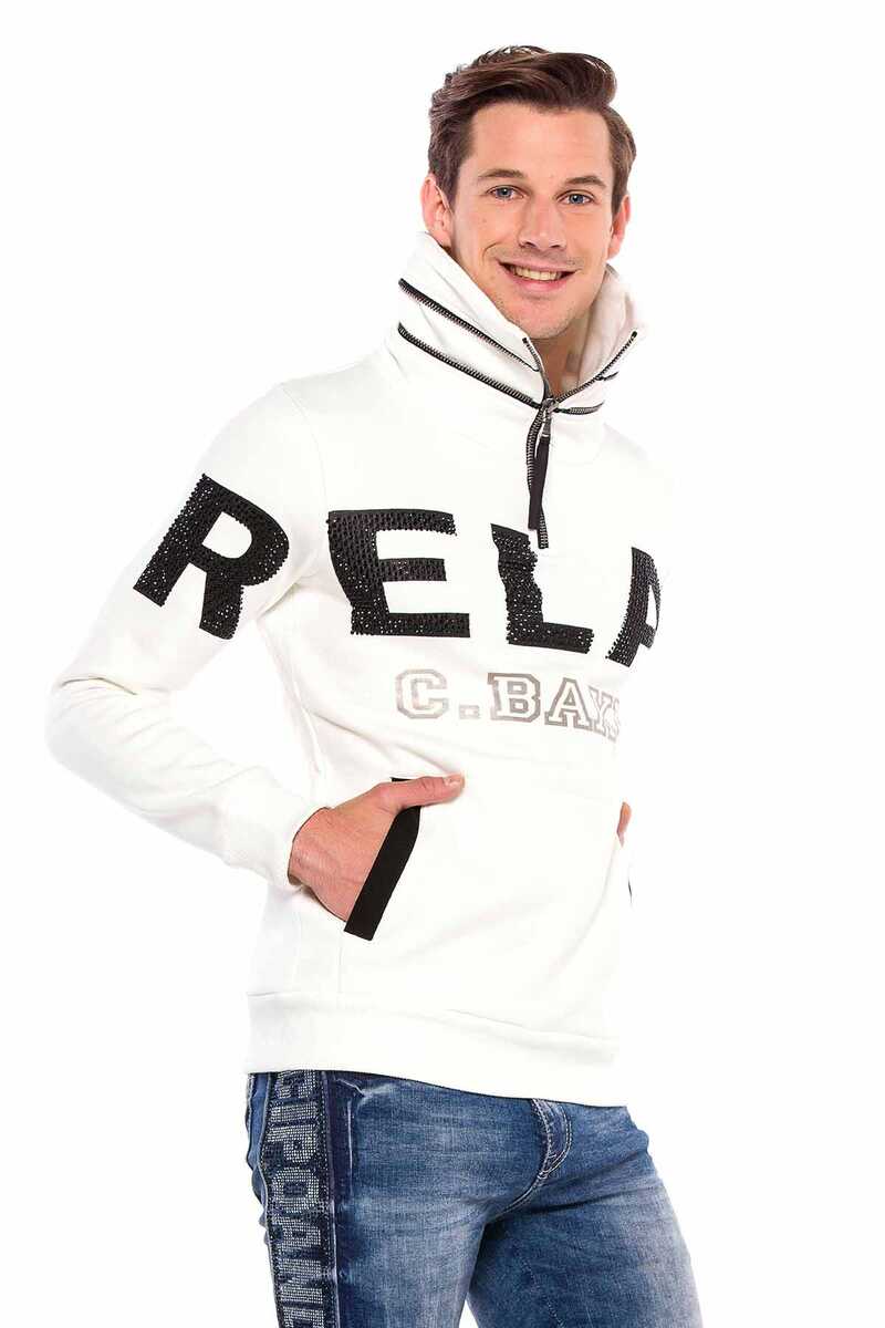 CL385 Sudadera cuello alto para hombre