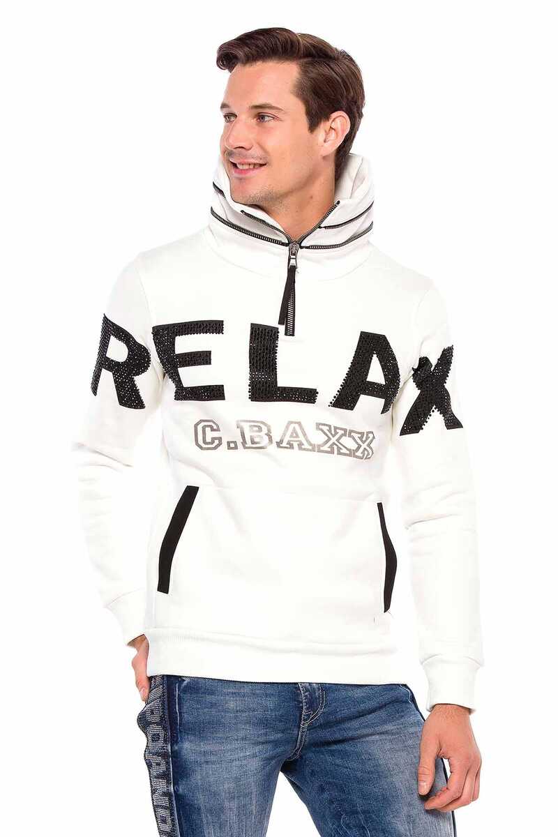 CL385 Sudadera cuello alto para hombre