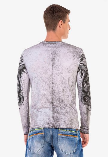 CL449 bluza męska z nadrukiem 