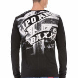 CL452 men's long -sleeved shirt in a cool look