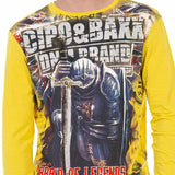CL452 men's long -sleeved shirt in a cool look