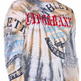 CL453 Herren Langarmshirt mit tollem Batik-Muster