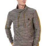 Sweat-shirt Cl460 hommes avec col châle confortable