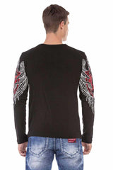 CL477 Camisa de manga larga para hombres con estampado fresco