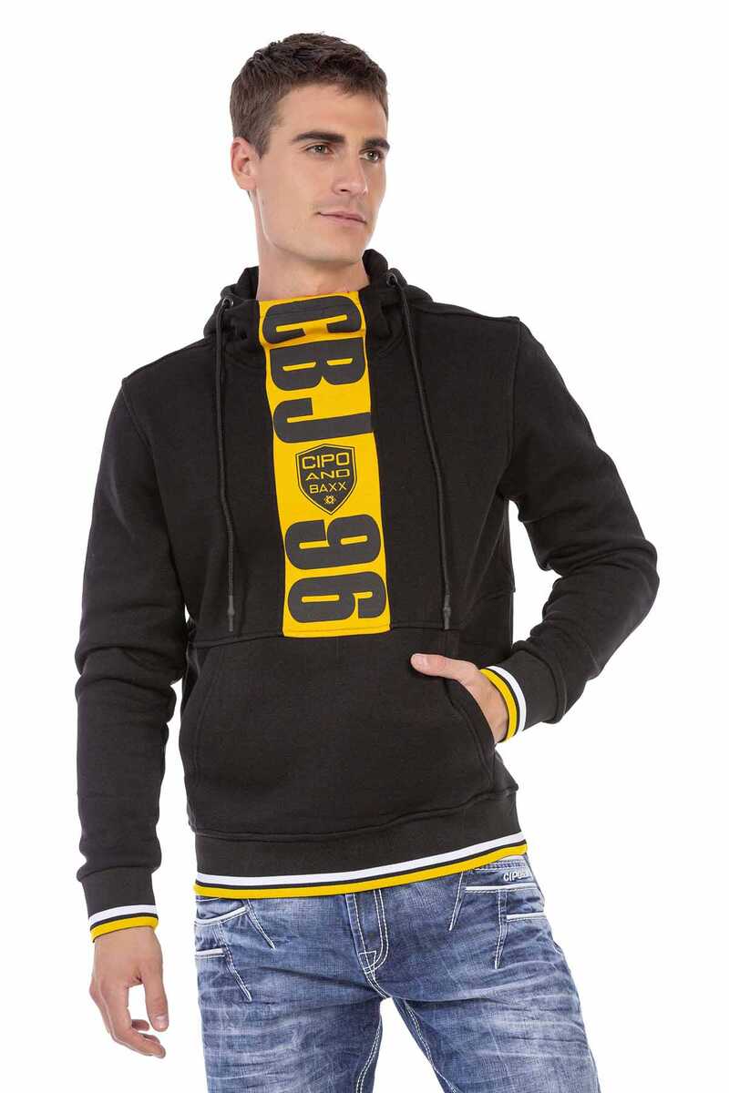 CL478 Men hooded sweatshirt with great brand prints
