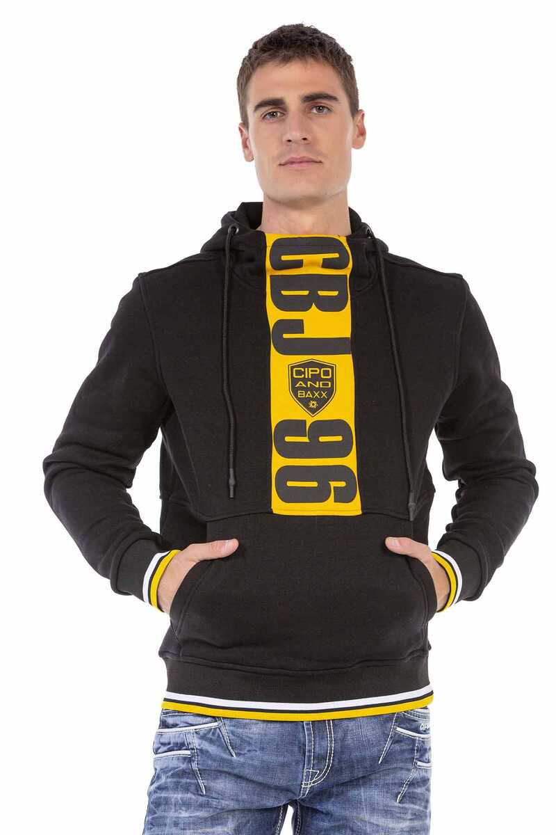 CL478 Men hooded sweatshirt with great brand prints