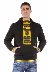CL478 Men hooded sweatshirt with great brand prints