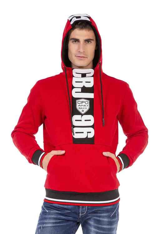 CL478 Men hooded sweatshirt with great brand prints