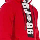 Cl478 Felpa uomo con cappuccio e stampe
