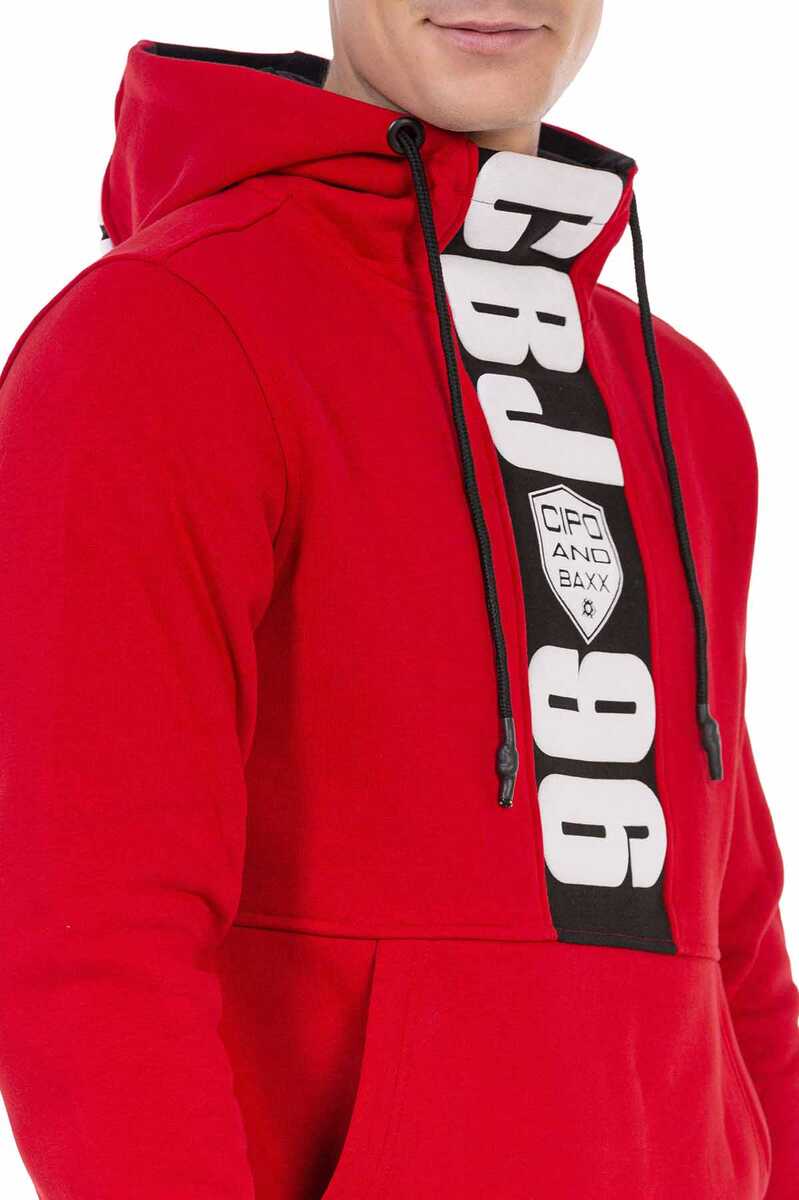 CL478 Men hooded sweatshirt with great brand prints