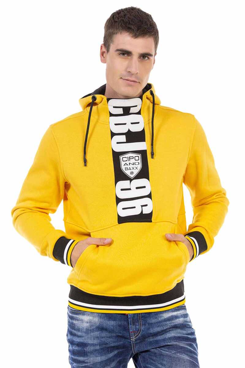 CL478 Men hooded sweatshirt with great brand prints
