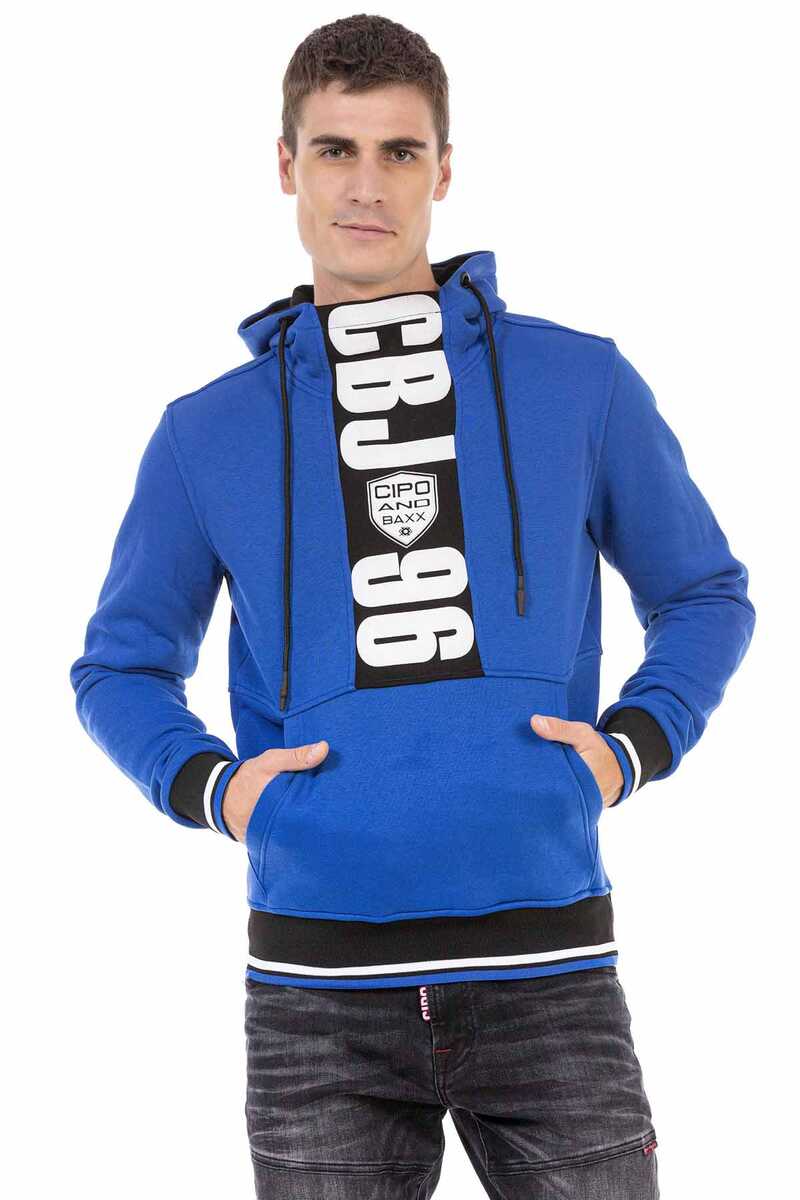 CL478 Men hooded sweatshirt with great brand prints
