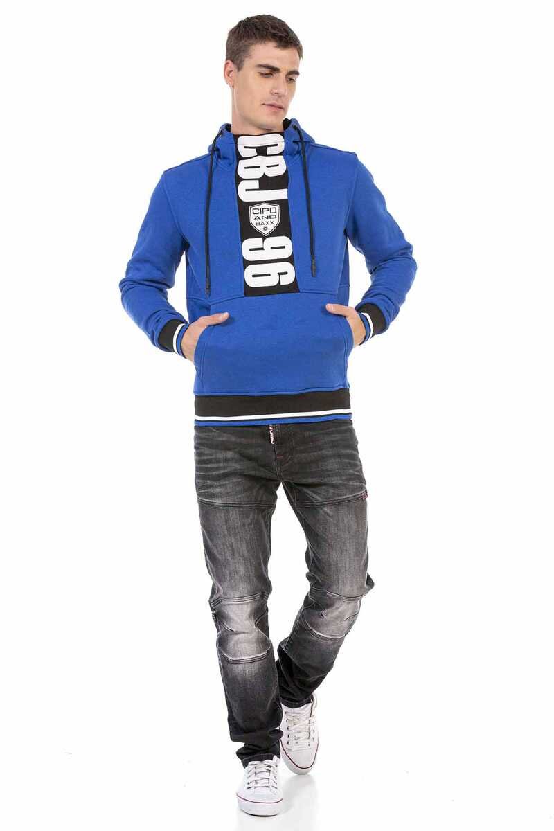 CL478 Men hooded sweatshirt with great brand prints