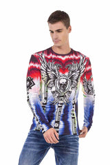 cl484 Maglia da uomo a maniche lunghe
