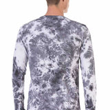 CL489 chemise à manches longues pour hommes avec une grande impression avant de marque