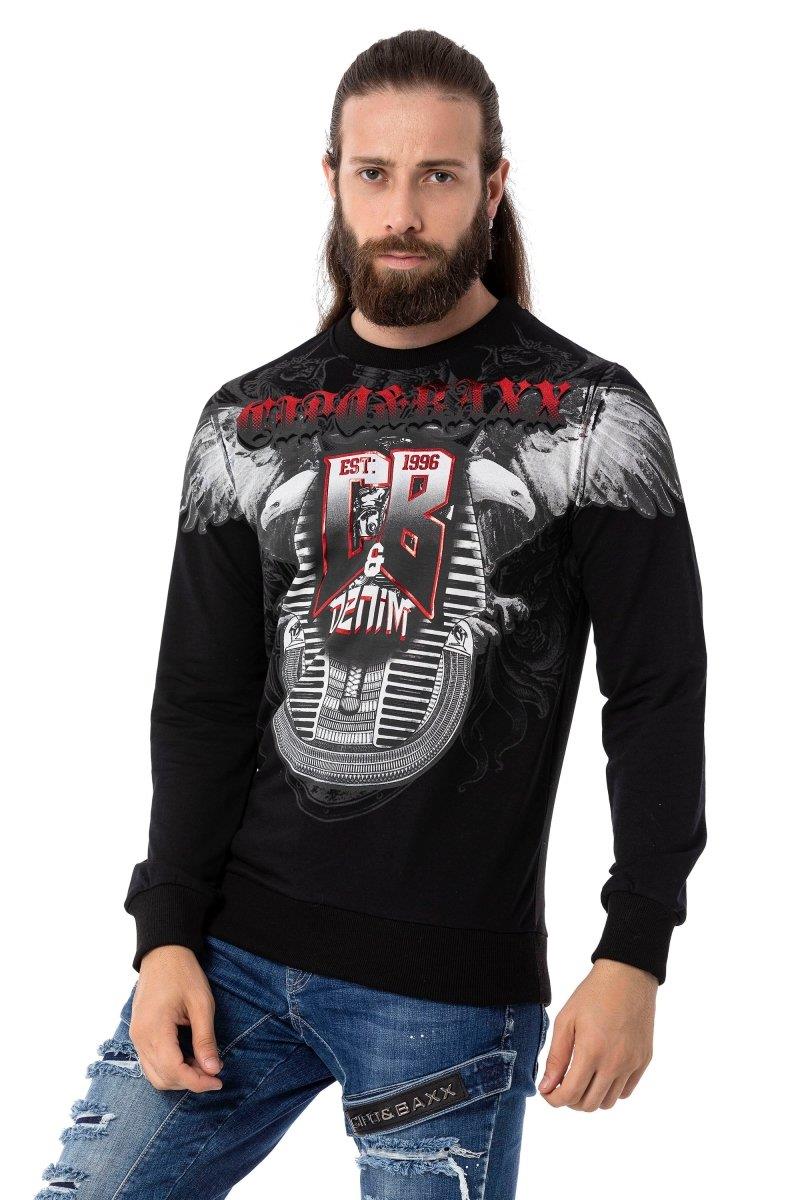 CL515 Herren Sweatshirt mit großem Print