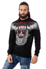 CL515 Herren Sweatshirt mit großem Print
