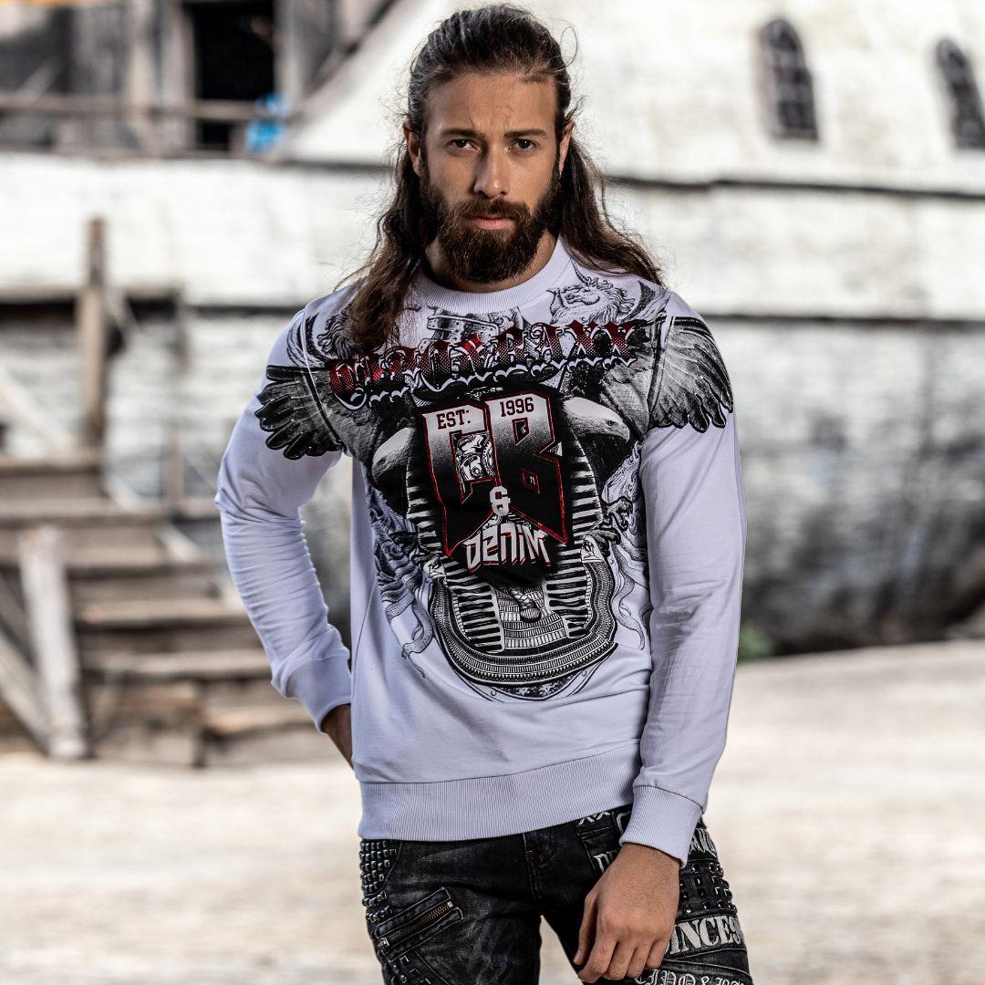 CL515 Herren Sweatshirt mit großem Print