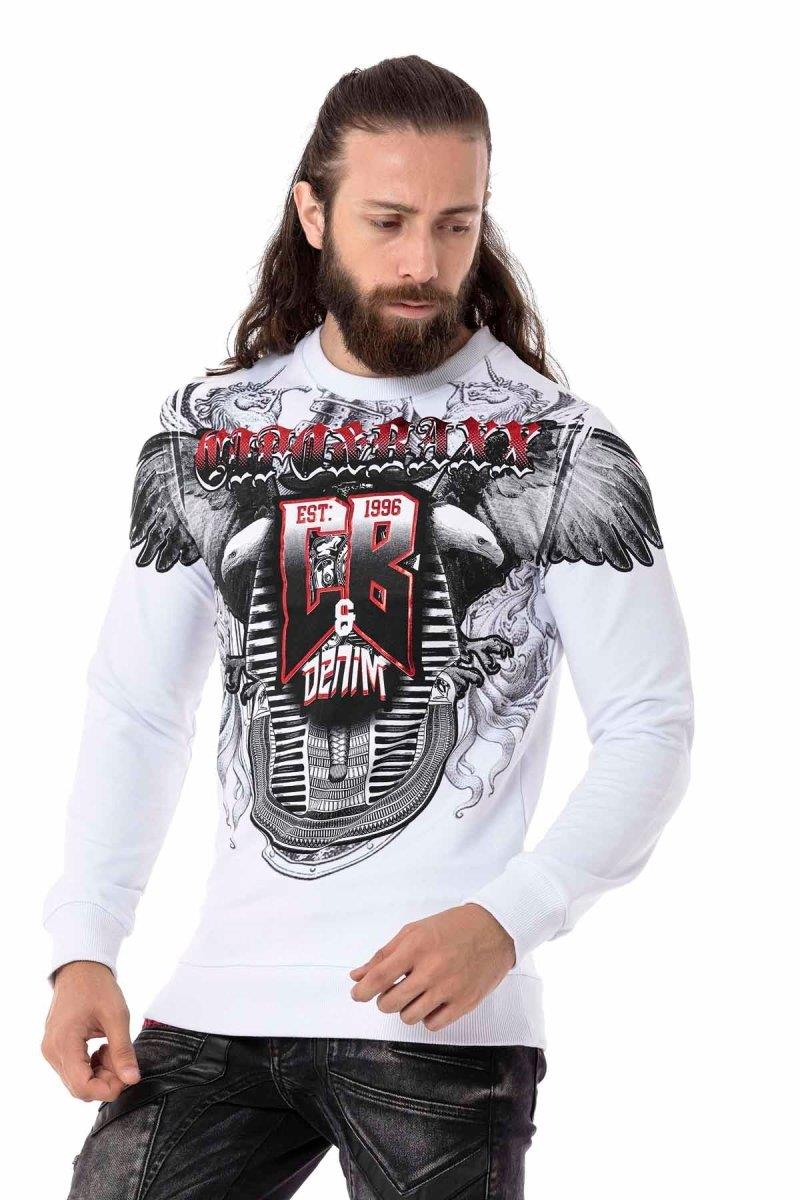 CL515 Herren Sweatshirt mit großem Print