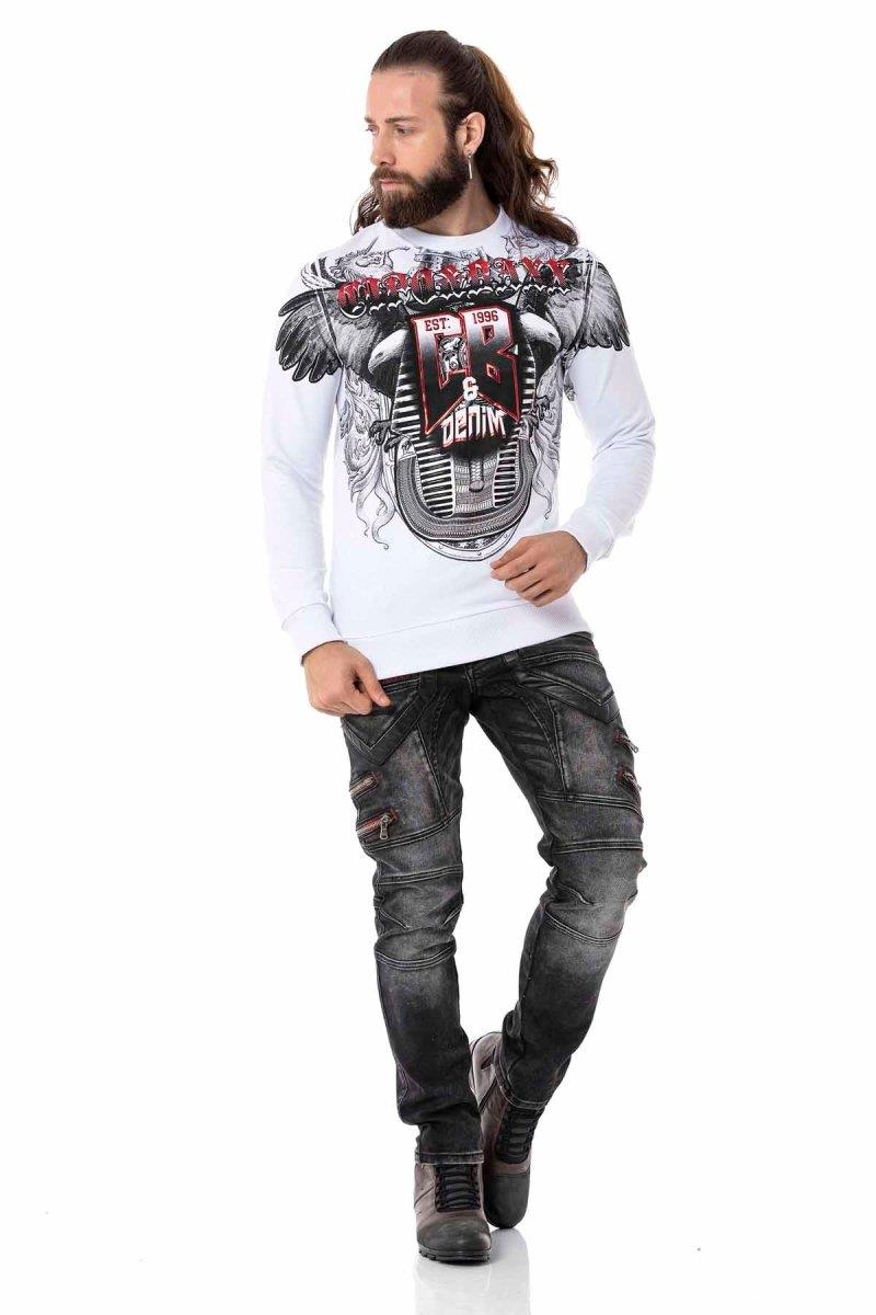 CL515 Herren Sweatshirt mit großem Print