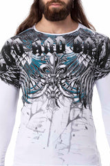 CL516 Herren Langarmshirt mit großem Aufdruck