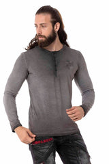 CL523 Sweat-shirt manches longues pour hommes avec broderie de marque tendance