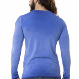 Cl527 chemise longue masculine avec des impressions élégantes